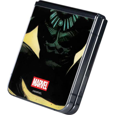Marvel Black Panther TChalla King of Wakanda Galaxy Z Flip5 5G Skin